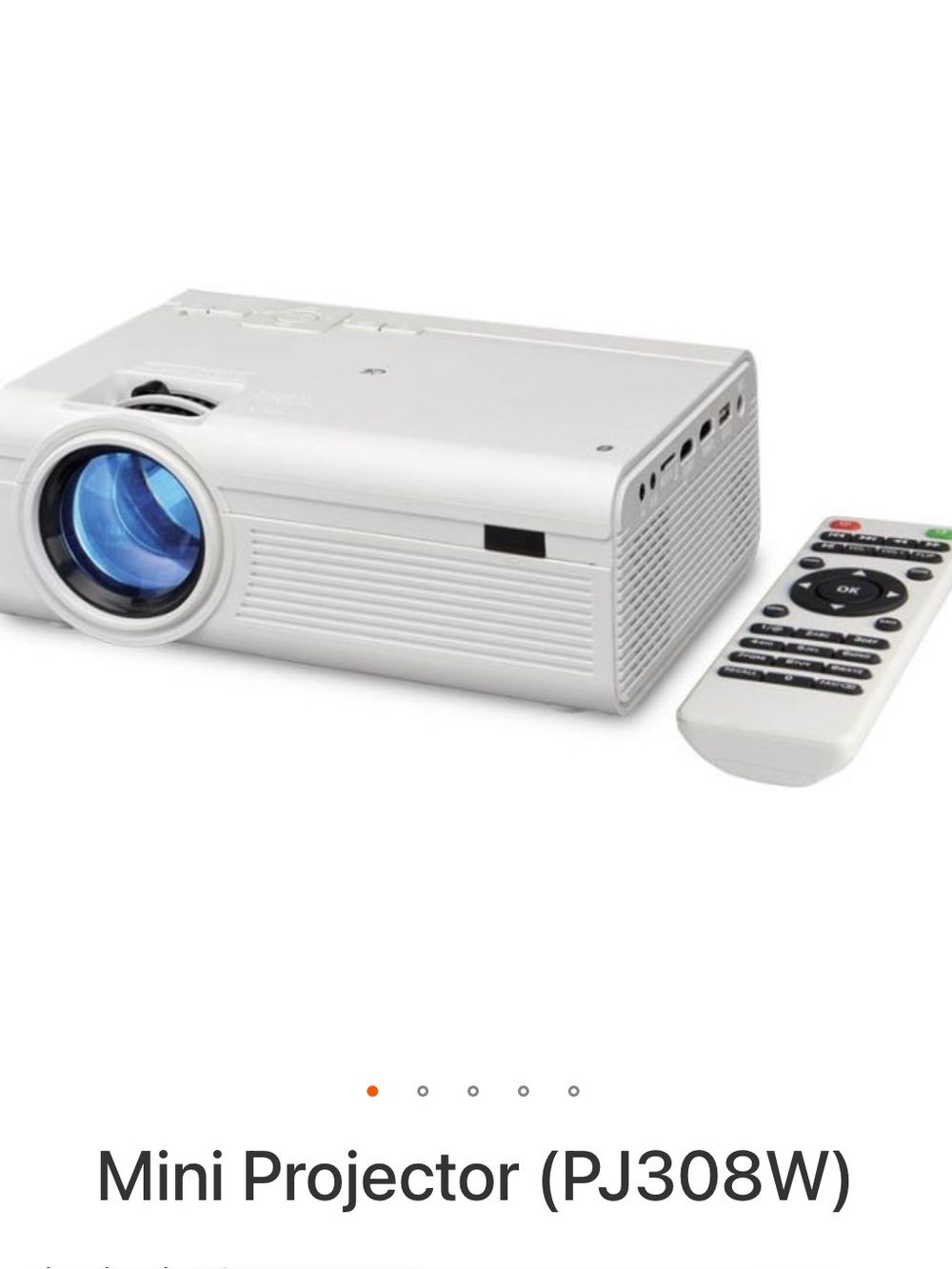 Mini projector w/ Bluetooth